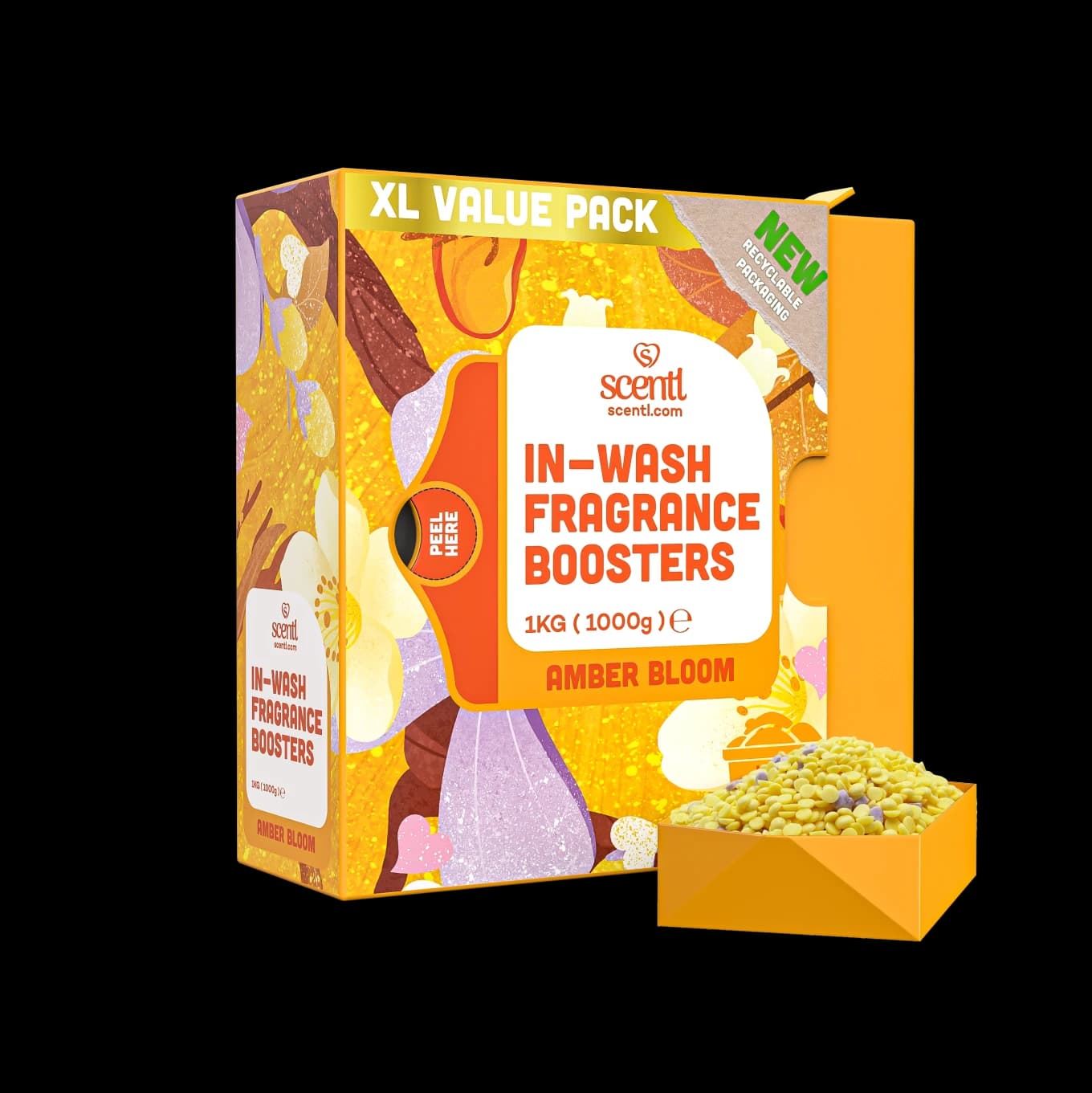 Scentl Amber Bloom in-wash fragrance boosters